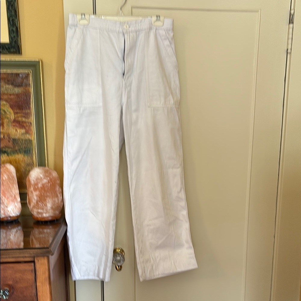 Uniqlo White Chinos for Effortless Style